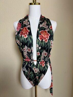 We Are HAH Sexy Jungle Botanical Print Monokini